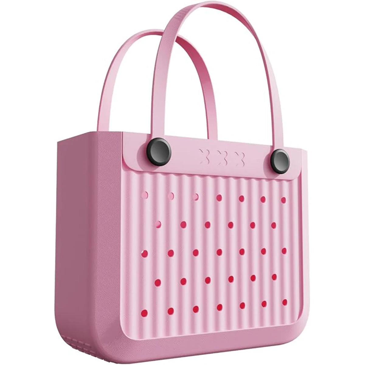 Waterproof EVA Beach Tote Bag Large Washable Rubber Travel Handbag for Sports Outdoor Gift for Women