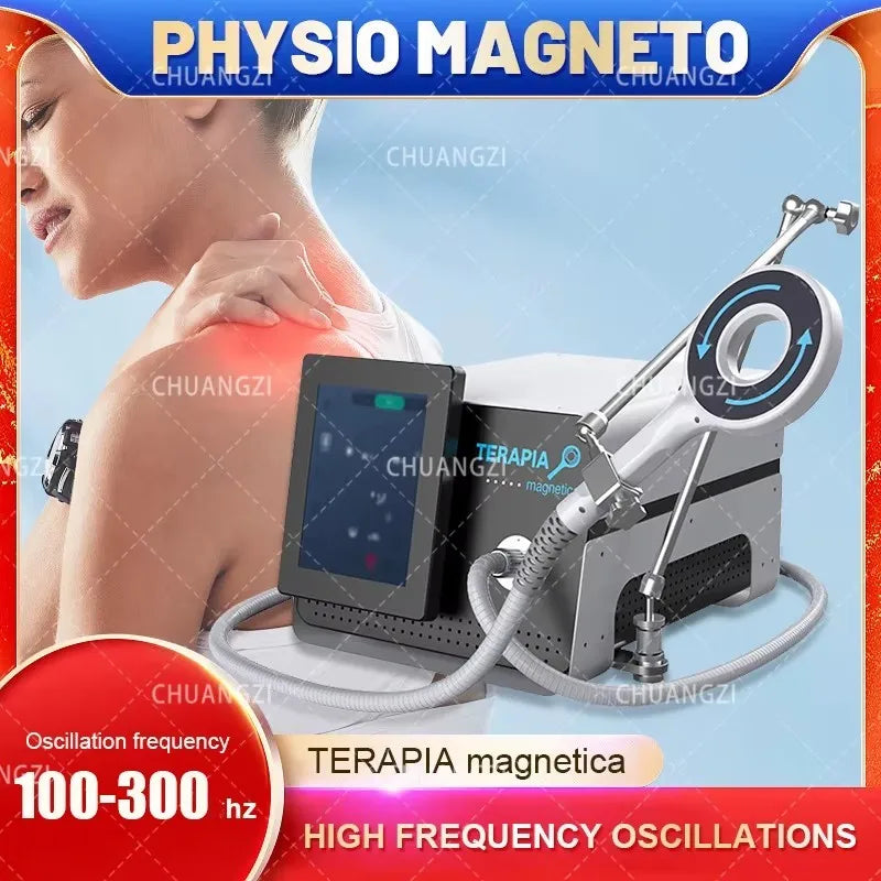Professional Physio Magneto Therapy Pain Relief PEMF Machine for Sports Injuries and Fractures