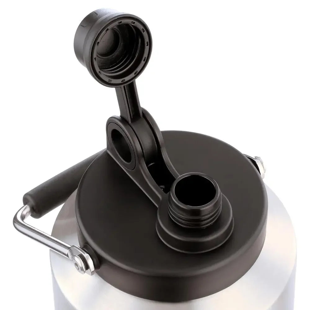 Stainless Steel Water Jug 128 Ounce Insulated BPA Free Lid Outdoor Adventure for Adults and Teens