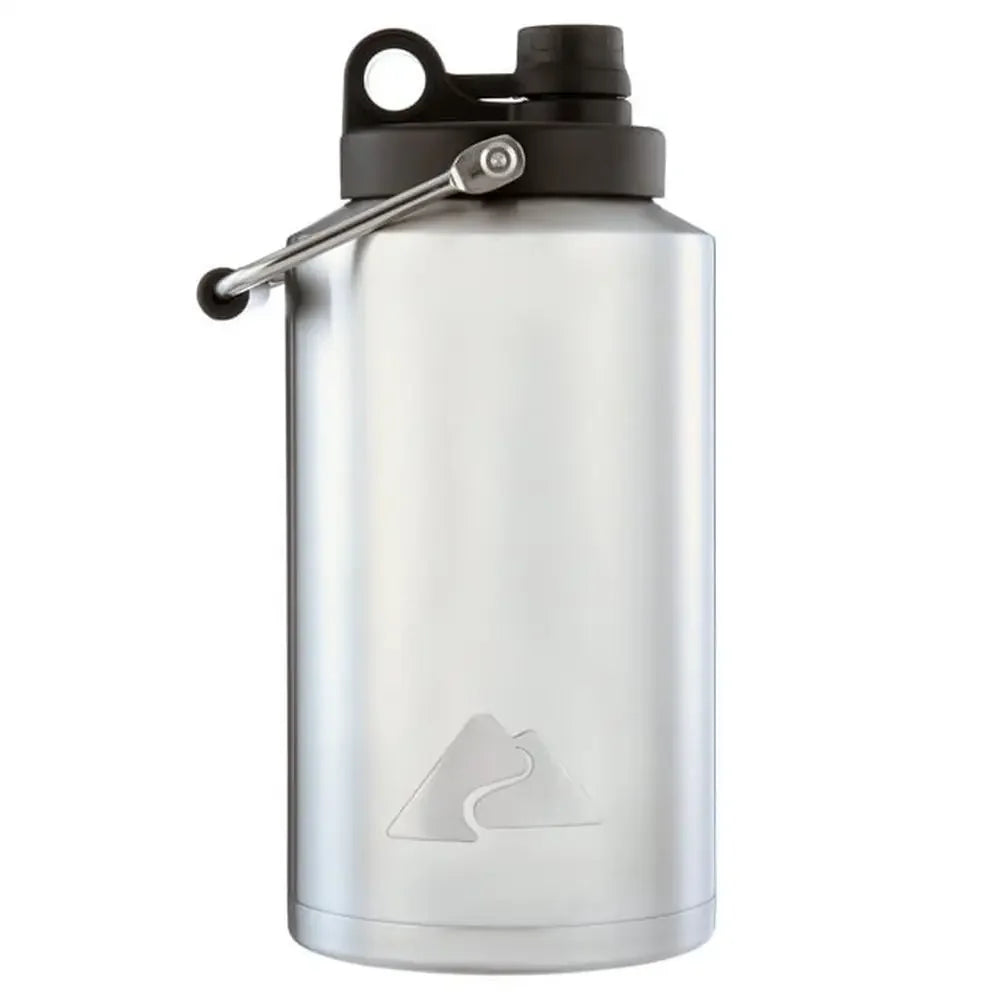 Stainless Steel Water Jug 128 Ounce Insulated BPA Free Lid Outdoor Adventure for Adults and Teens
