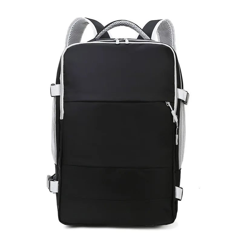 Travel Backpack for Women Large Capacity Waterproof Anti-Theft Casual Daypack with Luggage Strap and USB Charging Port