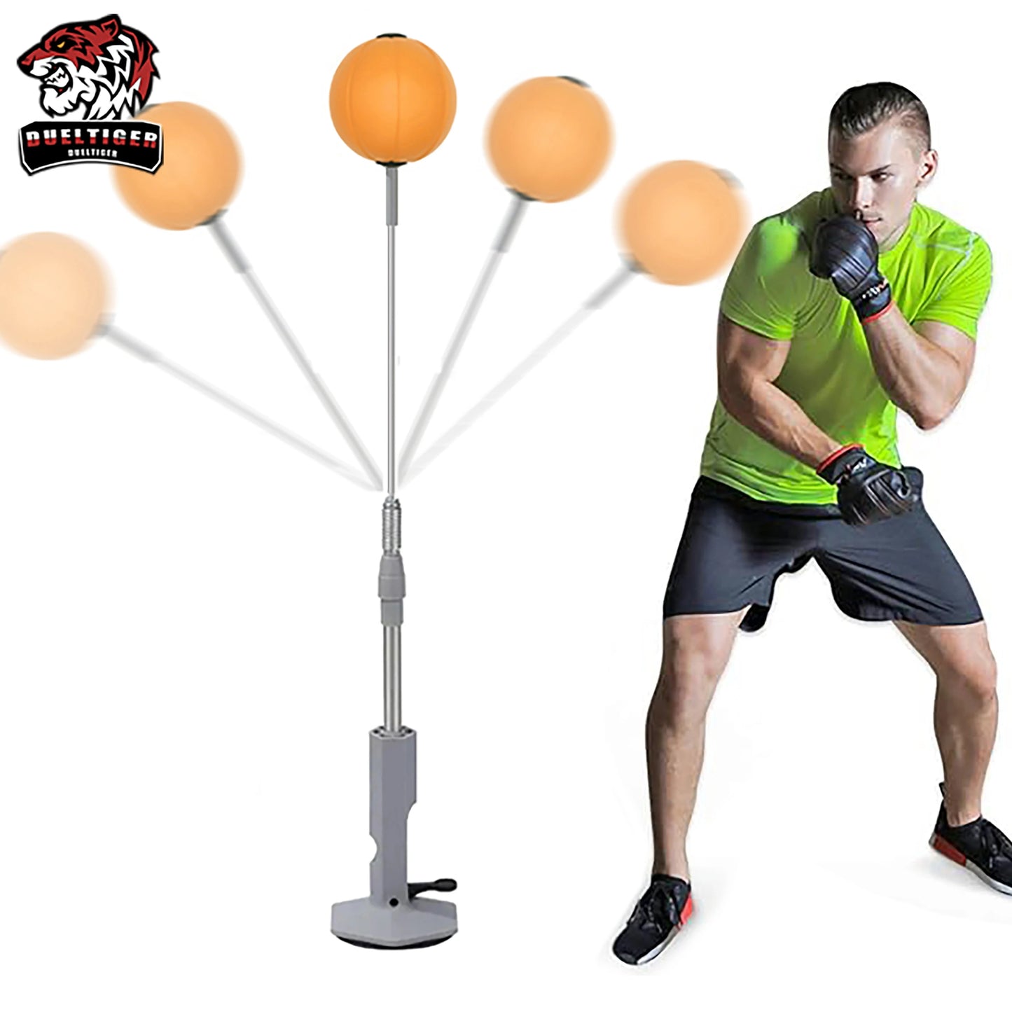 Lightweight Home Boxing Speed Bag Suction Cup Reflex Bag for Teens and Adults Reaction and Agility Training Stress Relief
