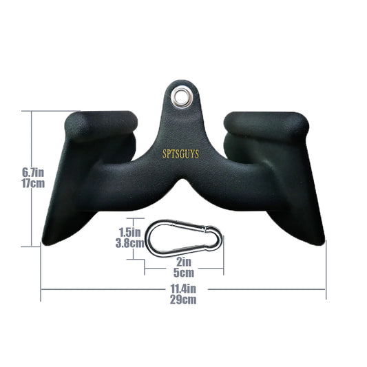 Home Gym Fitness Lat Pull Down Bar Pulldown Attachments for Cable Pulley System Strength Training