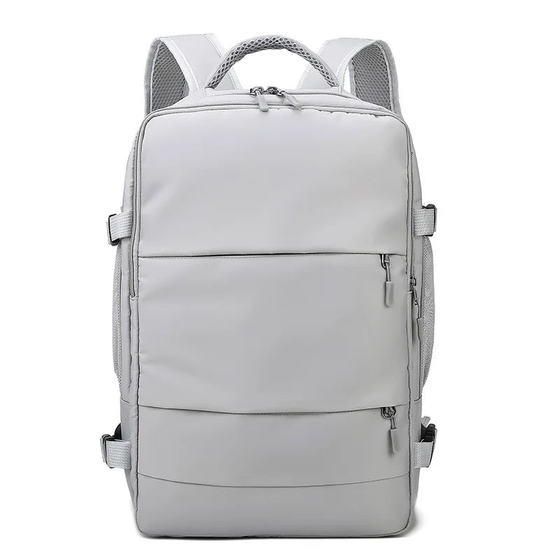 Travel Backpack for Women Large Capacity Waterproof Anti Theft Casual Daypack with Luggage Strap and USB Charging Port