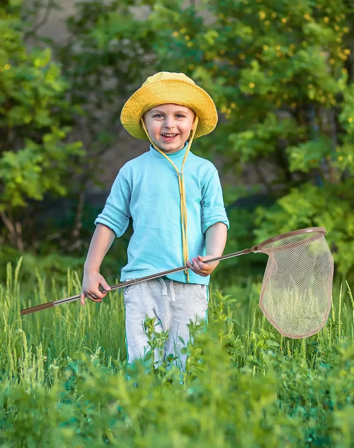 Robud Upgraded Kids Explorer Kit Green Outdoor Exploration Set for Camping Montessori Toy for Kids WRP30